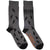 Front - AC/DC - "Back In Black Bolts" Socken für Herren/Damen Unisex