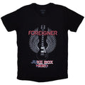 Front - Foreigner - "Juke Box Hero" T-Shirt für Herren/Damen Unisex