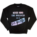 Front - Sex Pistols - "Never Mind The Bollocks" Sweatshirt für Herren/Damen Unisex