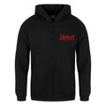 Front - Slipknot - Hoodie mit durchgehendem Reißverschluss für Herren/Damen Unisex