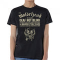 Front - Motorhead - "Deaf Not Blind" T-Shirt für Herren/Damen Unisex