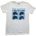 Front - The Beatles - "Hard Days Night" T-Shirt für Herren/Damen Unisex