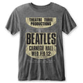 Front - The Beatles - "Carnegie Hall" T-Shirt für Herren/Damen Unisex
