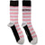 Front - BlackPink - Knöchelsocken Logo für Herren/Damen Unisex