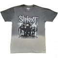 Front - Slipknot - T-Shirt Farbgetaucht für Herren/Damen Unisex