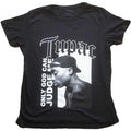 Front - Tupac Shakur - "Only God Can Judge Me" T-Shirt für Damen