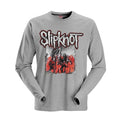 Front - Slipknot - "Self-Titled" T-Shirt für Herren/Damen Unisex Langärmlig