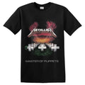 Front - Metallica - "Master Of Puppets European Tour ´86" T-Shirt für Herren/Damen Unisex