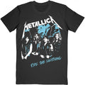 Front - Metallica - "Ride The Lightning" T-Shirt für Herren/Damen Unisex