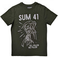Front - Sum 41 - "Reaper" T-Shirt für Herren/Damen Unisex
