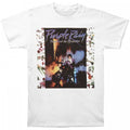 Front - Prince - "Purple Rain" T-Shirt für Herren/Damen Unisex