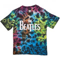 Front - The Beatles - T-Shirt Farbgetaucht für Kinder