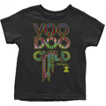 Front - Jimi Hendrix - "Voodoo Child" T-Shirt für Kinder