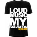 Front - Skindred - "Loud Music" T-Shirt für Herren/Damen Unisex