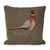 Front - Riva Home Hunter Herringbone Pheasant Zierkissen Hülle