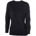 Front - Kariban Damen Pullover mit V-Ausschnitt