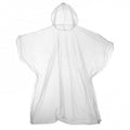 Front - Kinder Plastik Poncho mit Kapuze, wiederverwendbar