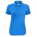 Front - B&C Damen Safran Kurzarm Polo-Shirt