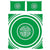 Front - Celtic FC offizielles Pulse Design Bettwäsche Set