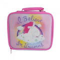 Front - Unicorn Kinder Rechteck Lunch Tasche