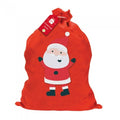 Front - Giftmaker - Nikolaus-Sack "Basic", weihnachtliches Design