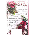 Front - Simon Elvin - Weihnachtskarte "For A Special Mum And Dad" 6er-Pack - Karton