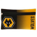 Front - Wolverhampton Wanderers FC - Punkte-Farbverlauf - Schreibmäppchen - Neopren, Gummi