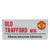 Front - Manchester United FC offizielles Straßenschild