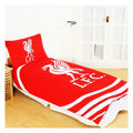 Front - Liverpool FC Pulse Bettwäsche Set, Einzelbett