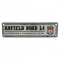 Front - Liverpool FC - Fenster-Schild, Retro