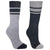 Front - Trespass Herren Hitched Wandersocken / Sportsocken, 2er-Pack