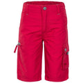 Front - Trespass Jungen Marty Cargo Shorts