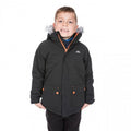 Front - Trespass Kinder Holsey Parka Jacke wasserfest