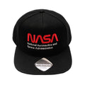Front - NASA - Baseball-Mütze Logo für Herren