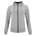 Front - Clique - "Classic" Hoodie mit durchgehendem Reißverschluss für Damen