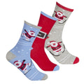 Front - Socken für Damen - weihnachtliches Design(3er-Pack)