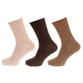 Front - Universal Textiles Damen Wellness-Socken mit Bambusanteil, ideal für Diabetiker, 3 Paar