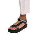 Front - Where´s That From - Damen Sandalen "Hawaii", Mit Stollen, Patent Kunstleder