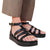 Front - Where´s That From - Damen Gladiatorensandalen "Dubai", PU