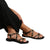 Front - Where's That From - Damen Gladiatorensandalen "Montana", Mit Stollen, PU