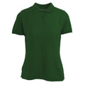 Flaschengrün - Front - Absolute Apparel Damen Poloshirt Diva