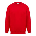 Rot - Front - Absolute Apparel Herren Magnum Pullover