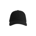 Schwarz - Pack Shot - Atlantis Dad Hat Baseballkappe mit 6 Paneelen