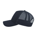 Marineblau-Marineblau - Lifestyle - Atlantis Rapper Trucker-Kappe mit 5 Paneelen