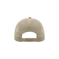 Khaki-Steinfarben - Back - Atlantis Rapper Trucker-Kappe mit 5 Paneelen