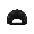 Olive-Schwarz - Back - Atlantis Rapper Trucker-Kappe mit 5 Paneelen