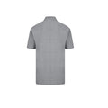 Sport Grau - Side - Lässiges Classic Herren Pique Polo