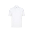 Weiß - Front - Lässiges Classic Herren Pique Polo