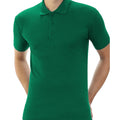 Tannengrün - Back - Lässiges Classic Herren Pique Polo