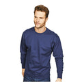 Königsblau - Back - Casual Original Herren Pullover